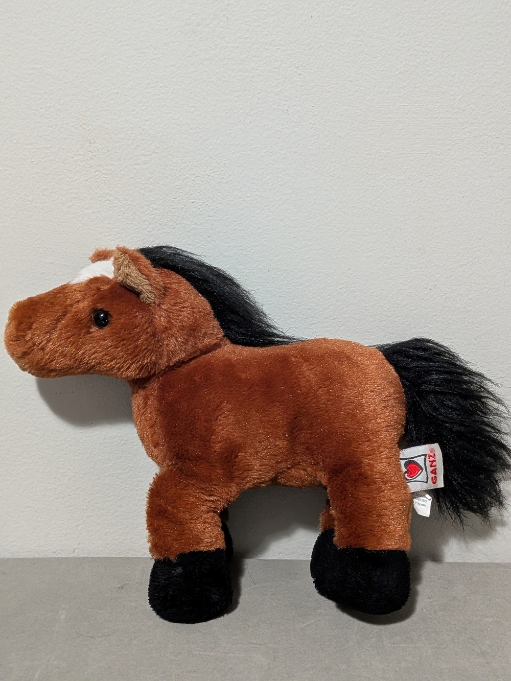 Ganz Brown Arabian Horse HM101 Stuffed Animal Toy Plush Pony 10"